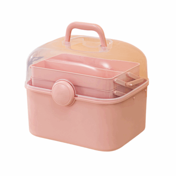 Κουτί οργάνωσης καλλυντικών - D573 - 121033 - Pink - GoodFlix