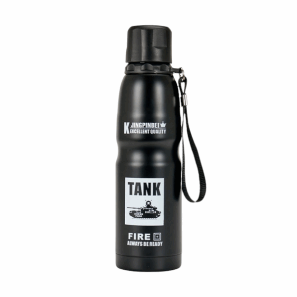 Φορητό παγούρι-θερμός - 550ml - 123873 - Black - GoodFlix