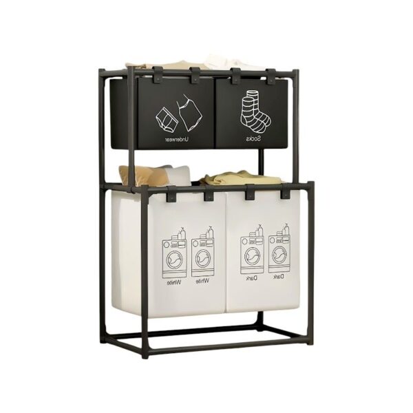 Υφασμάτινο καλάθι απλύτων - YH6903-2 - 170295 - GoodFlix