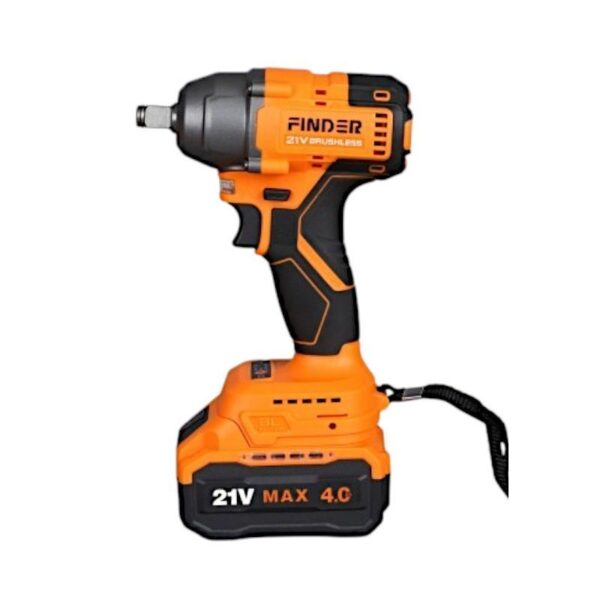 Επαναφορτιζόμενο μπουλονόκλειδο - 21V - Finder - 198339 - GoodFlix