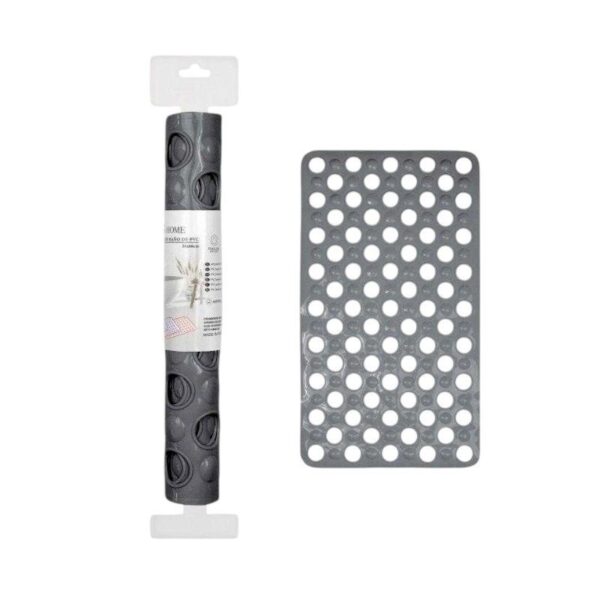 Αντιολισθητικό πατάκι μπάνιου - M0831 - 36x66cm - Grey - 21082 - GoodFlix