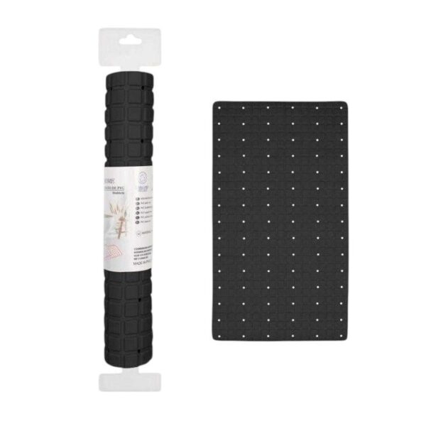 Αντιολισθητικό πατάκι μπάνιου - 6C - 36x66cm - Black - 21089 - GoodFlix