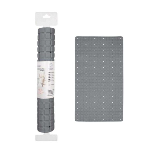 Αντιολισθητικό πατάκι μπάνιου - M0831 - 36x66cm - Grey - 21090 - GoodFlix