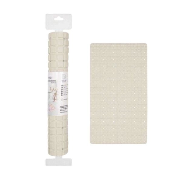 Αντιολισθητικό πατάκι μπάνιου - M0832 - 36x66cm - Beige - 21091 - GoodFlix