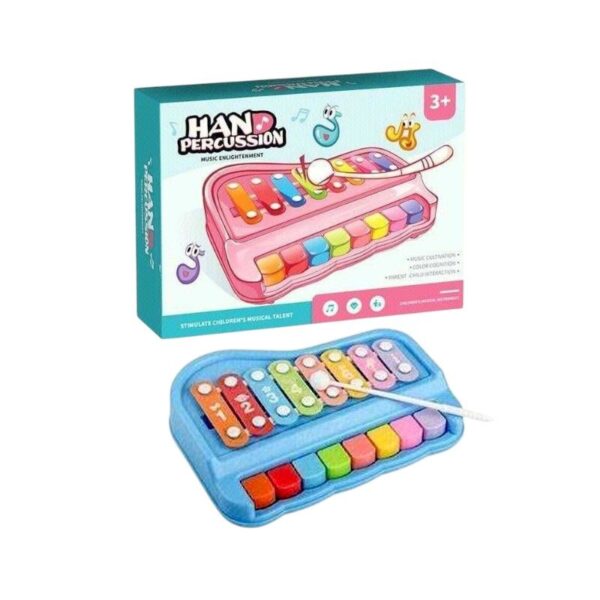 Παιδικό ξυλόφωνο & πιάνο - QL0098 - 215161 - Blue - GoodFlix