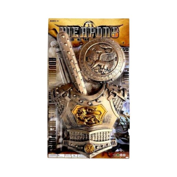 Σετ αρχαίου πολεμιστή με πανοπλία και αξεσουάρ - 333-138 - 215196 - GoodFlix