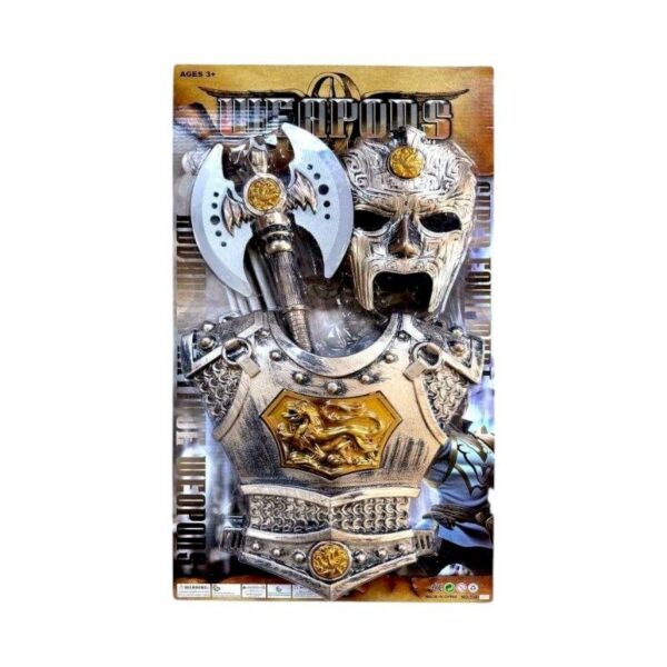 Σετ αρχαίου πολεμιστή με πανοπλία και αξεσουάρ - 333-87 - 215198 - GoodFlix