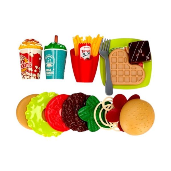 Σετ Fast Food DIY με αξεσουάρ - XJ372 - 215227 - GoodFlix
