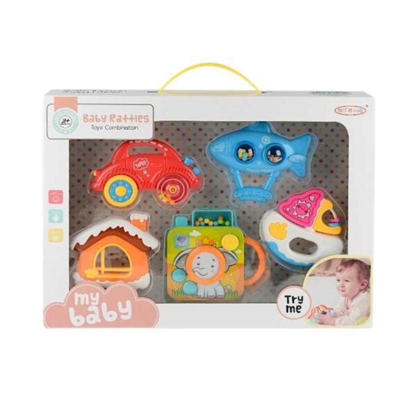 Σετ βρεφικές κουδουνίστρες & μασητικά - TG8418-25 - 917391 - GoodFlix