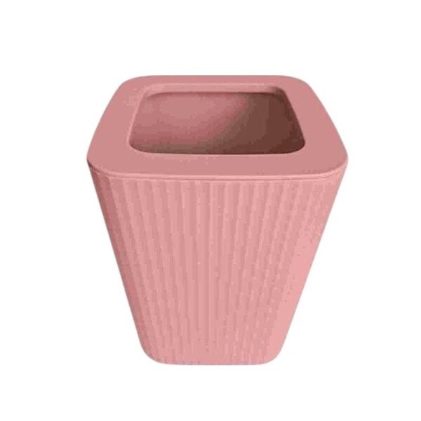 Κάδος απορριμμάτων μπάνιου πλαστικός - Pink - 21743 - GoodFlix