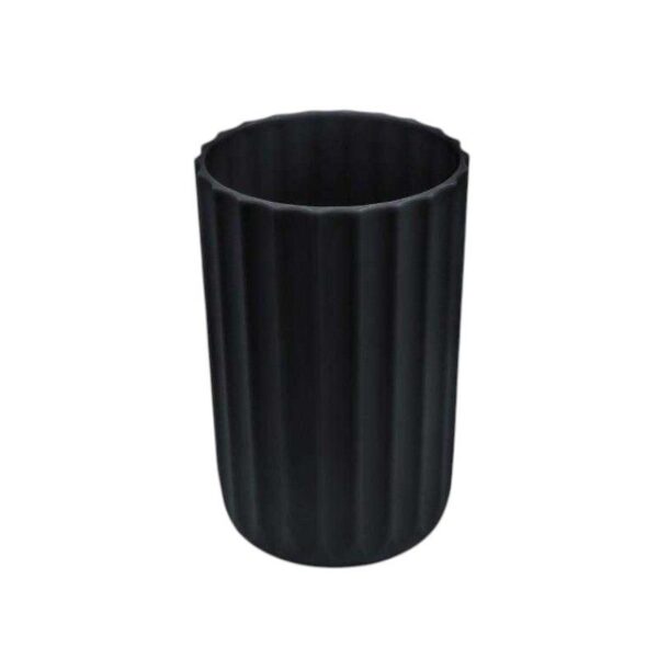 Θήκες οδοντόβουρτσας πλαστικές σε σετ 5Χ - Black - 21777 - GoodFlix