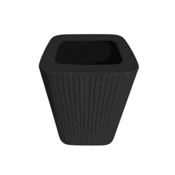 Κάδος απορριμμάτων μπάνιου πλαστικός - Black - 21779 - GoodFlix