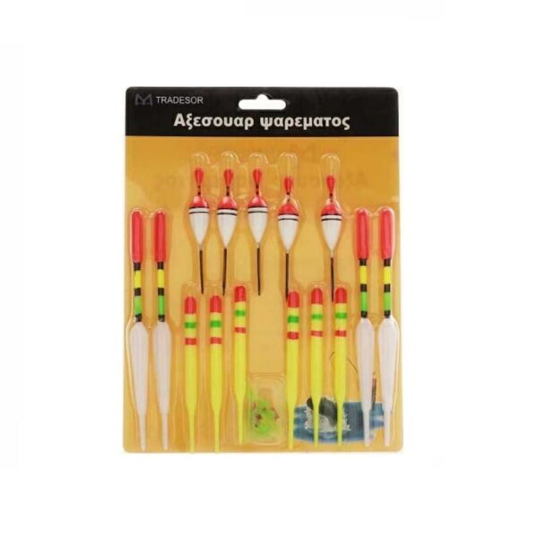 Φελλοί αλιείας - 15pcs - 930229 - GoodFlix