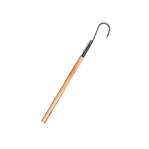 Γάντζος ψαρέματος αλουμινίου με ξύλινη λαβή - Gaff - 90cm - 931888 - GoodFlix