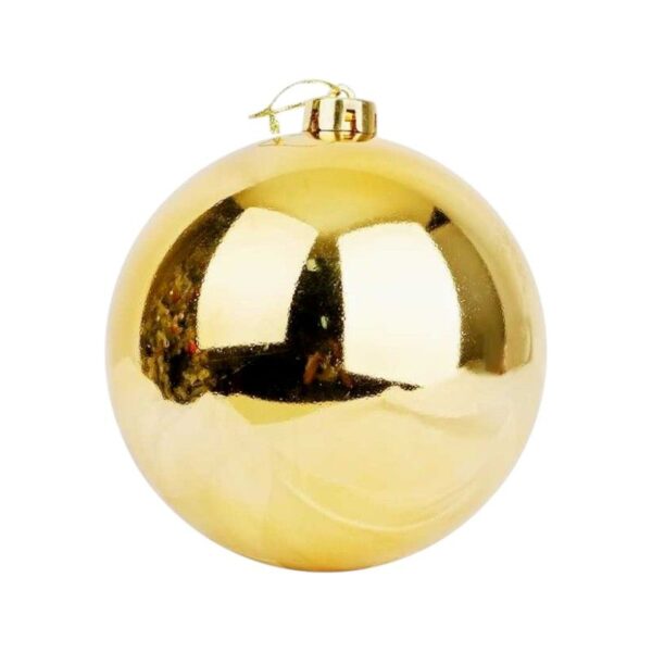Χριστουγεννιάτικη μπάλα - 20cm - 1pc - 326154 - Gold - GoodFlix