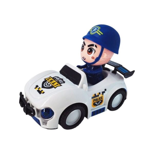 Ηλεκτρονικό αυτοκίνητο Police με εξάτμιση spray - 6608-29B - 502174 - GoodFlix