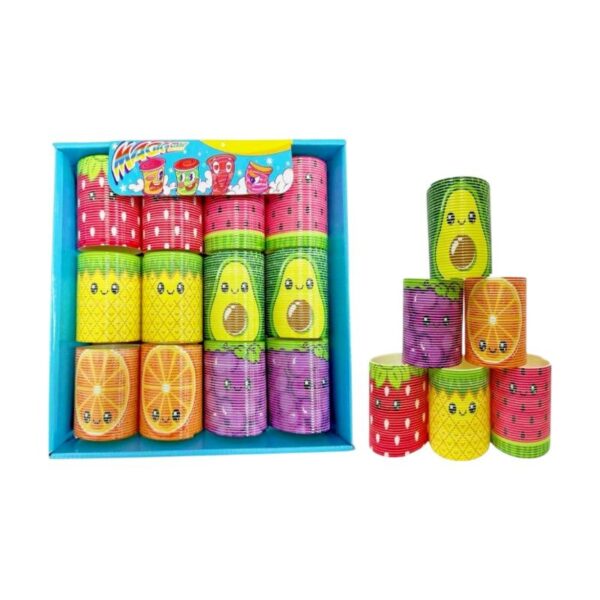 Σετ ελατήρια πολύχρωμα με σχέδια - 12pcs - B2419-48 - 502190 - GoodFlix