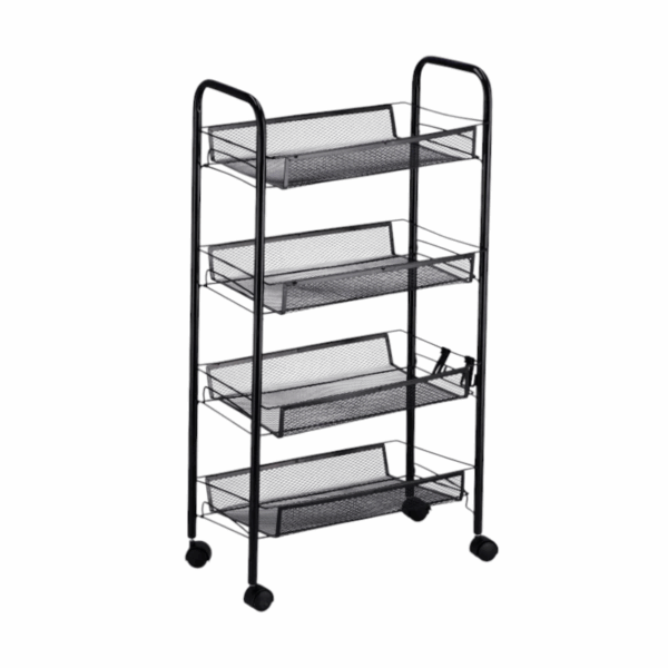 Τροχήλατη ραφιέρα τροφίμων κουζίνας - 1015-4 - 522008 - GoodFlix