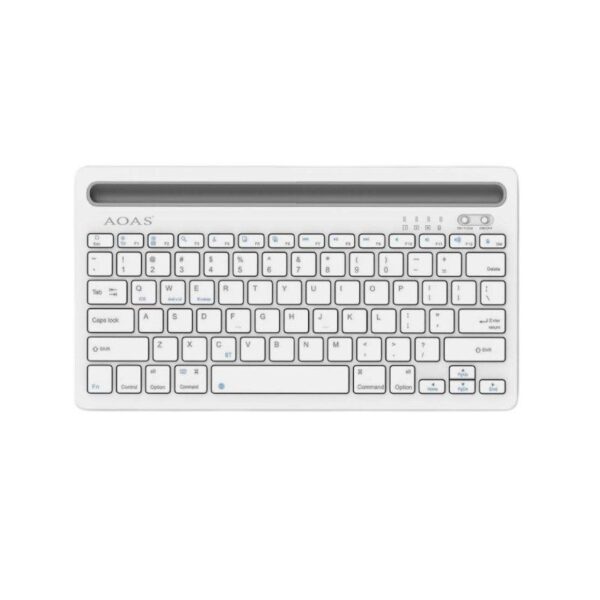 Ασύρματο πληκτρολόγιο Bluetooth - AS199 - AOAS - 651992 - White - GoodFlix