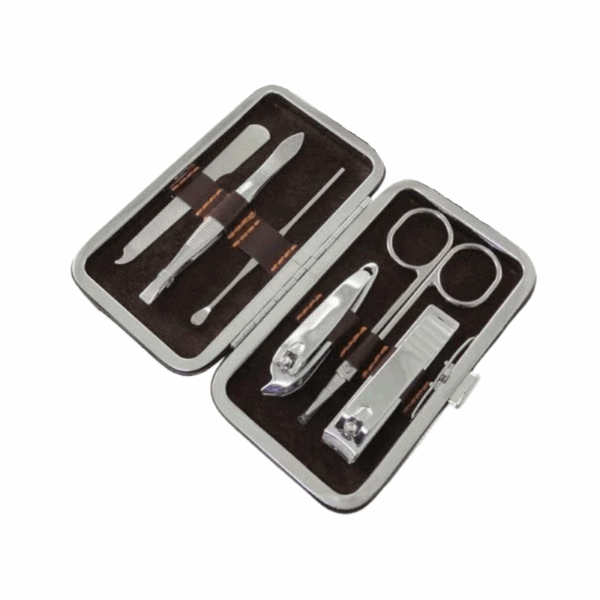 Επαγγελματικό σετ περιποίησης νυχιών σε θήκη - 351B - 6pcs - 671000 - GoodFlix