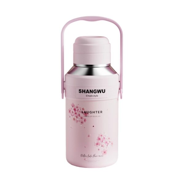 Φορητό παγούρι-θερμός - 1500ml - 696499 - Pink - GoodFlix