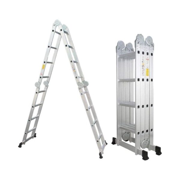 Πτυσσόμενη πολυμορφική σκάλα αλουμινίου - 116 - 3.7m - 711087 - GoodFlix
