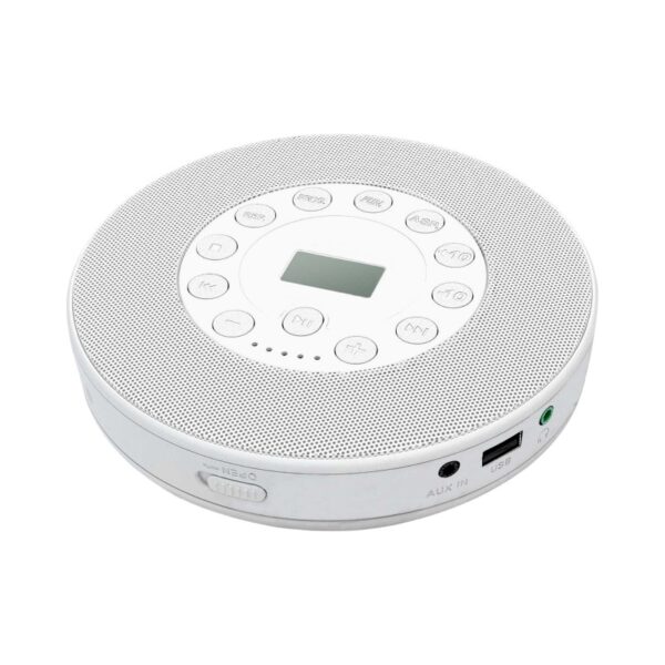 Φορητό επαναφορτιζόμενο CD Player - CDP-3031 - 718105 - White - GoodFlix