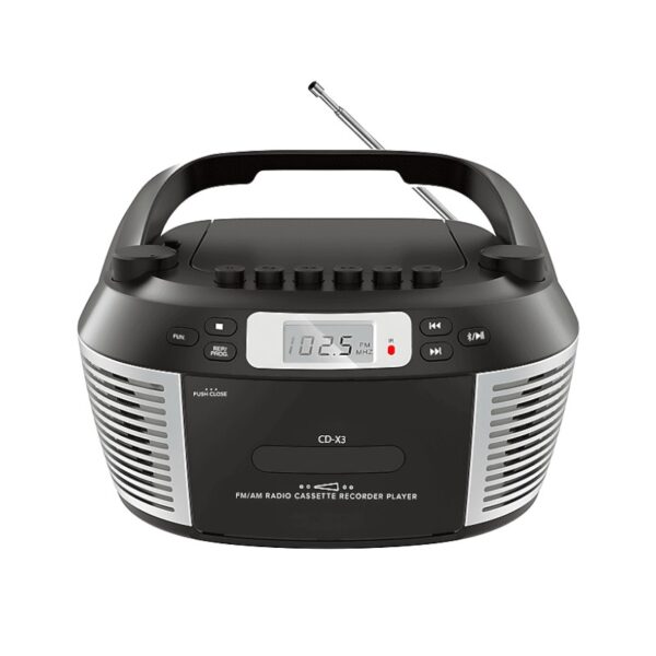 Φορητό ραδιόφωνο Κασετόφωνο & CD Player - X3B - 718136 - GoodFlix