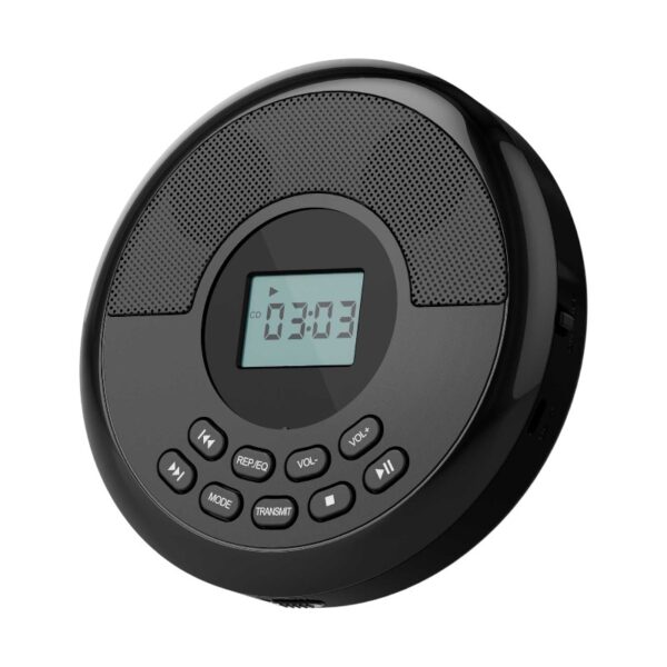 Φορητό επαναφορτιζόμενο CD Player με Bluetooth - PM20 - 718198 - Black - GoodFlix