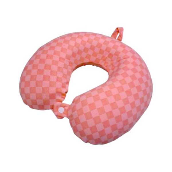 Μαξιλάρι αυχένα ταξιδίου - Memory Foam - 71887 - Orange - GoodFlix