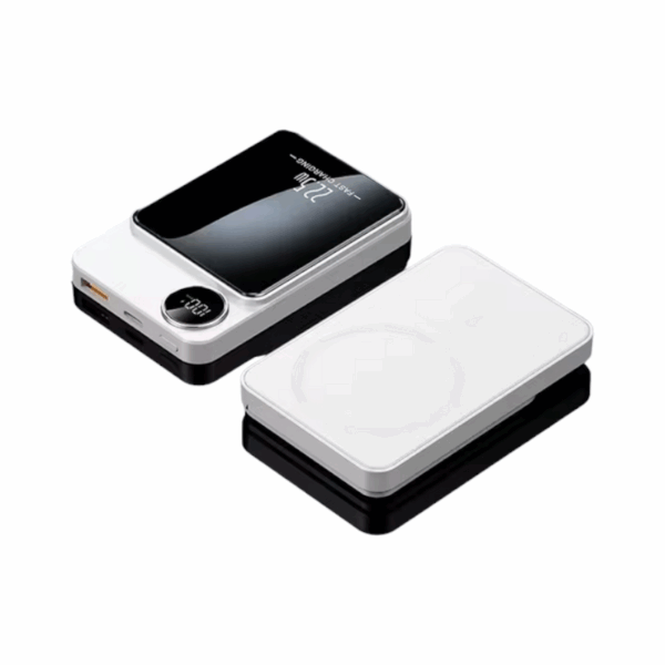 Μαγνητικό Powerbank ασύρματης φόρτισης - S111 - 15W - 811290 - White - GoodFlix
