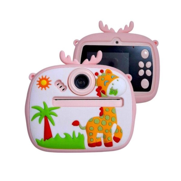 Παιδική Instant φωτογραφική μηχανή με εκτυπωτή - AM300-1 - 812754 - Pink - GoodFlix