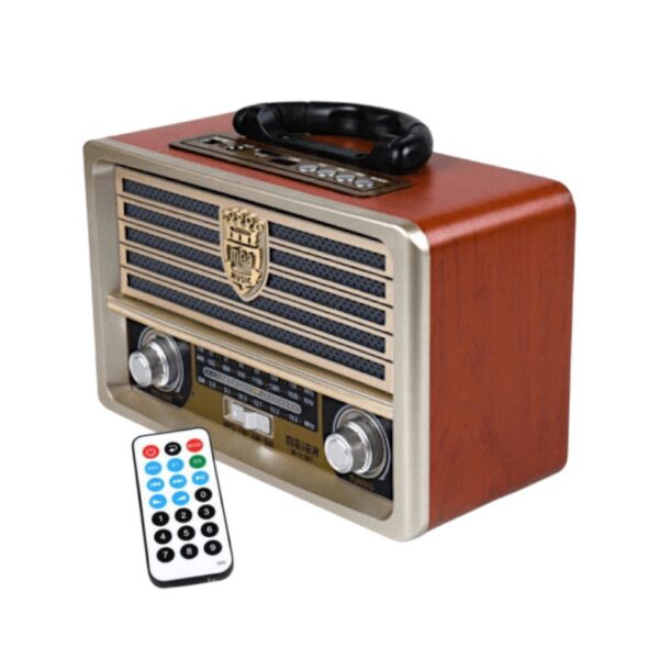 Φορητό ραδιόφωνο Retro - M-113-BT - 861138 - Gold - GoodFlix