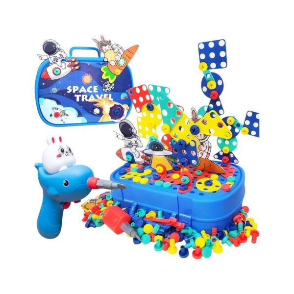 Παιχνίδι κατασκευών DIY με εργαλεία & βίδες - 906 - 922176 - GoodFlix