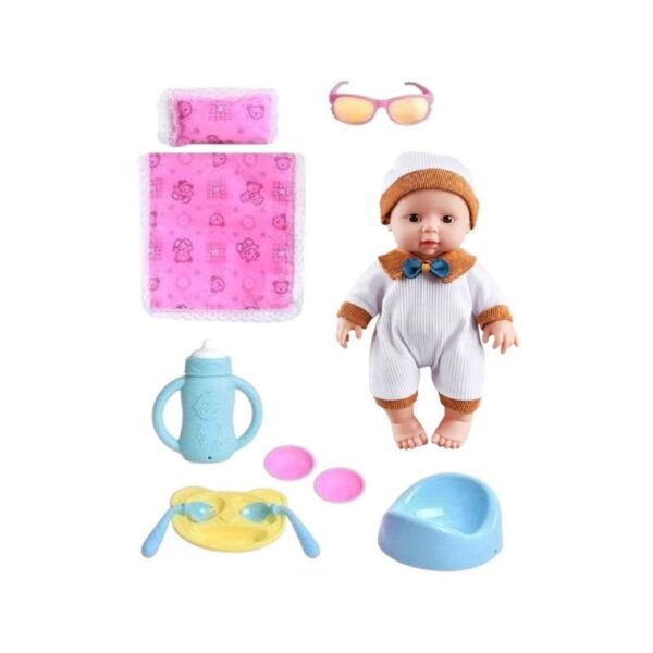 Κούκλα μωρό με αξεσουάρ φροντίδας - 8550-210 - 922180 - GoodFlix