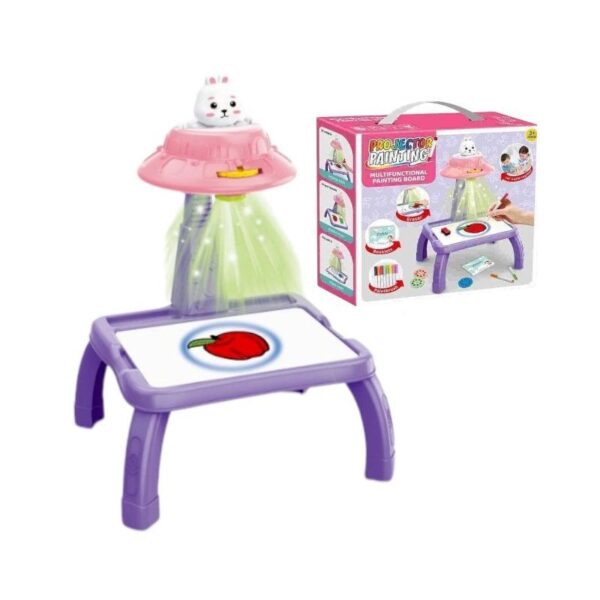 Προτζέκτορας ζωγραφικής - Γατάκι - ZF-1004L/M - 922332 - Purple - GoodFlix