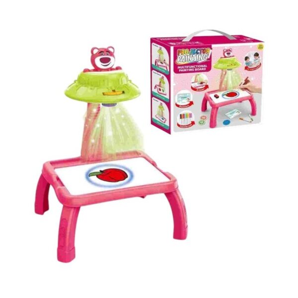 Προτζέκτορας ζωγραφικής - Αρκουδάκι - ZF-1004F/C - 922333 - Pink - GoodFlix