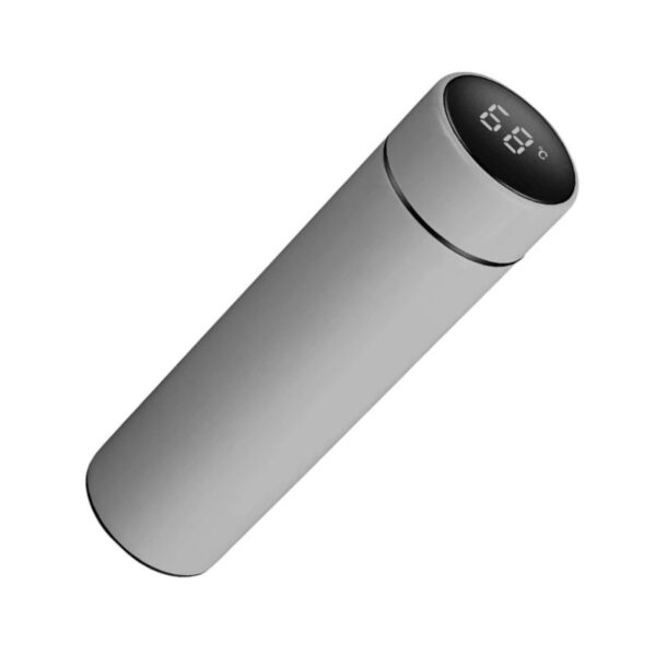 Φορητό παγούρι-θερμός με ψηφιακό θερμόμετρο - 500ml - 954101 - Green - GoodFlix