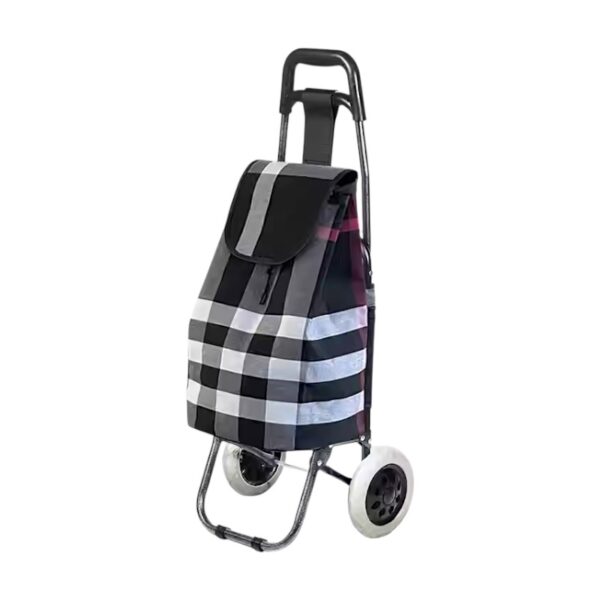 Υφασμάτινο καρότσι λαϊκής - ZZ304-7B - 981287 - Black - GoodFlix