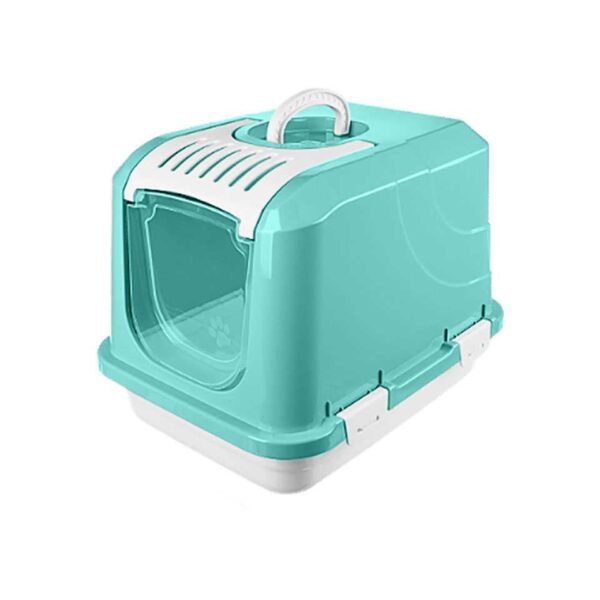 Λεκάνη γάτας κλειστή - Alice Lux - 50x37x38.5cm - 006095 - Green - GoodFlix