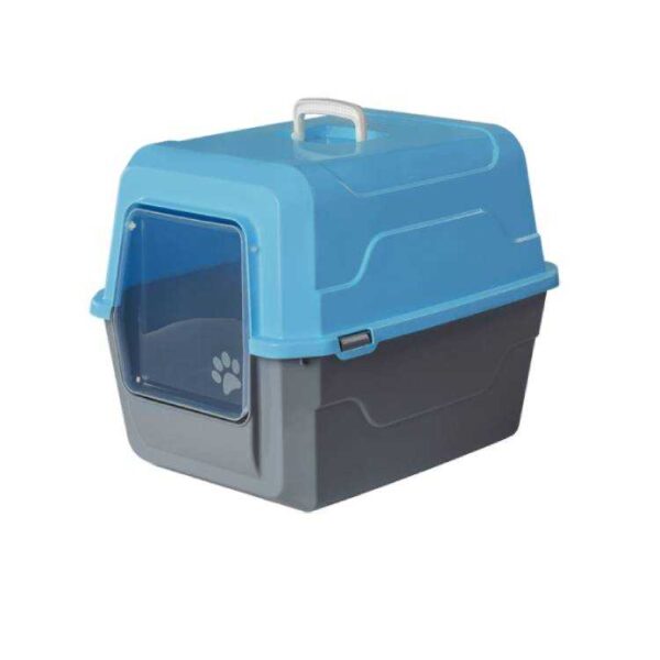 Λεκάνη γάτας κλειστή - Catbus - 52x37x48cm - 006156 - Light Blue - GoodFlix