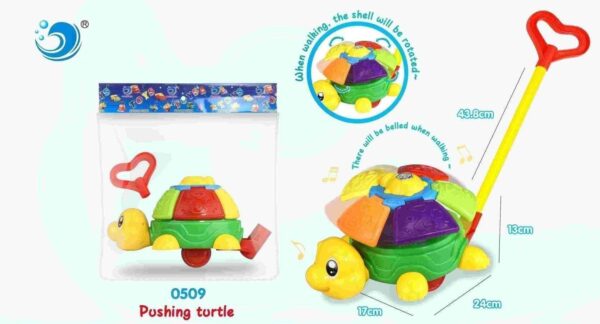 Συρόμενο παιχνίδι Χελωνάκι - 0509 - 117274 - GoodFlix