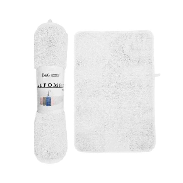 Πατάκι μπάνιου - M0829 - 40x60cm - White - 20964 - GoodFlix