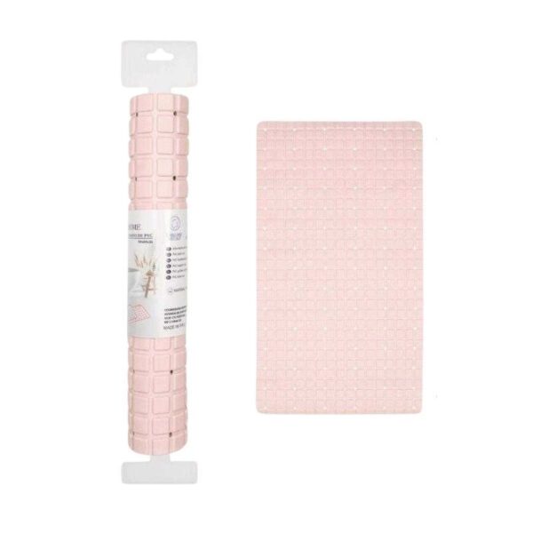 Αντιολισθητικό πατάκι μπάνιου - M0826 - 36x66cm - Light Pink - 21087 - GoodFlix