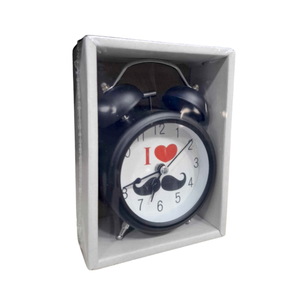 Επιτραπέζιο ρολόι - Ξυπνητήρι - 3301-3 - 330109 - Black - GoodFlix