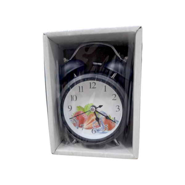 Επιτραπέζιο ρολόι - Ξυπνητήρι - 3301-4 - 330116 - Black - GoodFlix