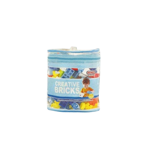 Σετ κατασκευών DIY με τουβλάκια - 124pcs - 6609-1 - 493139 - GoodFlix