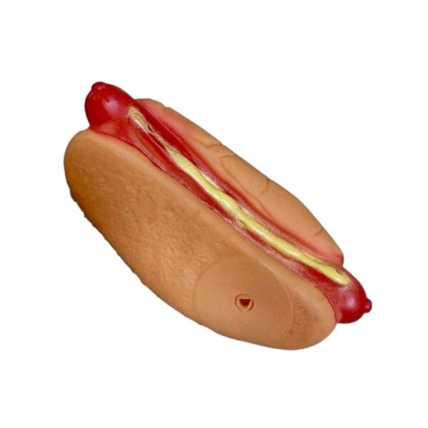 Παιχνίδι σκύλου Latex Hot Dog - 13.5x5cm - 12pcs - 550333 - GoodFlix