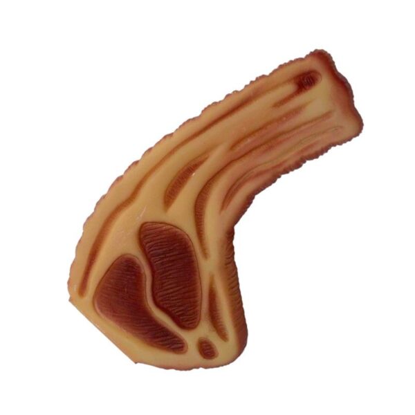 Παιχνίδι σκύλου Latex Steak - 15.5x9cm - 12pcs - 550353 - GoodFlix
