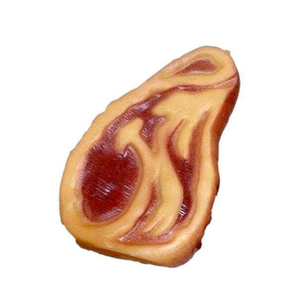 Παιχνίδι σκύλου Latex Steak - 10x7cm - 12pcs - 550354 - GoodFlix